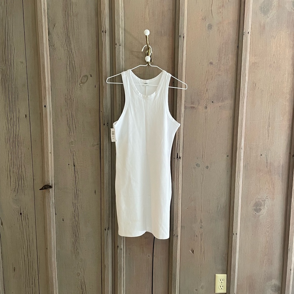 Aritzia Sunday Best Mini Dress - white/blanc